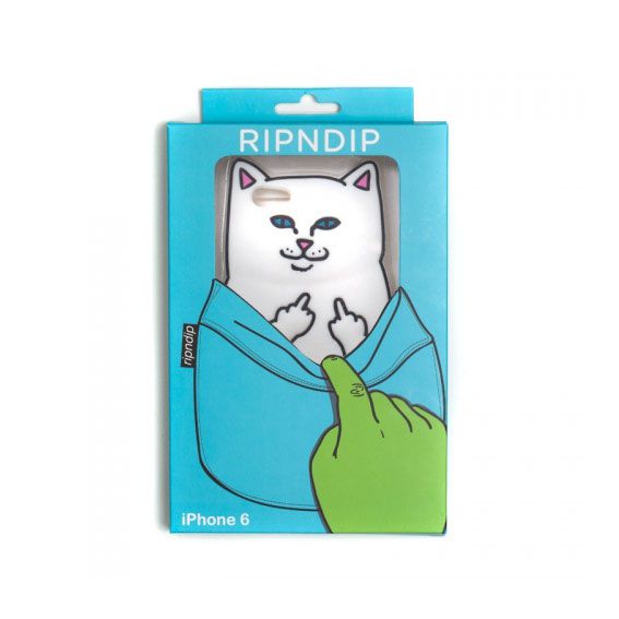 RIPNDIP＜リップンディップ＞/LORD NERMAL IPHONE CASE（iPhoneケース、iPhone5/5s用）/ホワイト