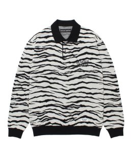 TIGER JACQUARD KNIT POLO SHIRT（ニットポロシャツ）