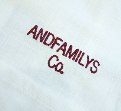 画像4: ANDFAMILY/Light Canvas L/S SH(イタリアンカラーネップシャツ)/ホワイト (4)