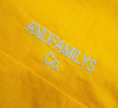 画像4: ANDFAMILY/Light Canvas L/S SH（イタリアンカラーネップシャツ）/イエロー (4)