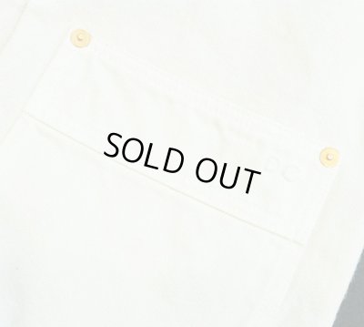 画像4: DELUXE＜デラックス＞ / UPSETTER VINTAGE WASHED（ホワイトデニムジャケット）/ ホワイト (4)