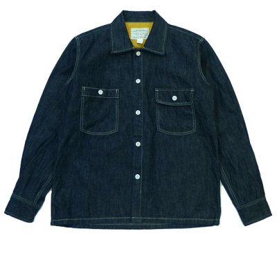 画像1: ANDFAMILY＜アンドファミリー＞/Denim Field L/S shirts（デニムシャツ）/インディゴ (1)