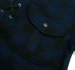画像4: ANDFAMILY＜アンドファミリー＞/Rich Plaid Pullover JACKET‘14oz’（Woolrichダブルネームプルオーバーシャツジャケット）/ブルー (4)