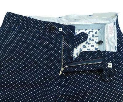 画像5: ☆70%OFF☆ DELUXE <デラックス> / JULIO SHORTS(ドット柄ショーツ) / ネイビー (5)