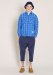 画像2: ☆50%OFF☆ BEDWIN & THE HEARTBREAKERS ＜ベドウィン＞ / L/S OG FLANNEL CPO SHIRTS‘RICHARDS’（CPOシャツジャケット） / ブルー (2)