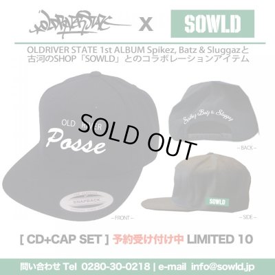 画像1: OLD RIVER STATE x SOWLD/CD+CAP SET（CD+キャップセット）/ブラック (1)