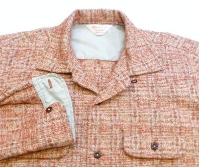 画像3: ANDFAMILY<アンドファミリー>/Florida Mouth L/S Shirts(オープンカラーシャツ)/レッド (3)