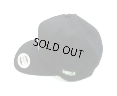 画像3: SOWLD ＜ソウルド＞ / SOWLD x OLD RIVER STATE BB CAP＜LOGO＞（スナップバックキャップ） / ブラック x ホワイト (3)