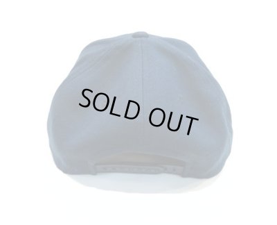 画像4: SOWLD <ソウルド> / SOWLD x OLD RIVER STATE BB CAP<LOGO>(スナップバックキャップ) / ネイビーxレッド (4)