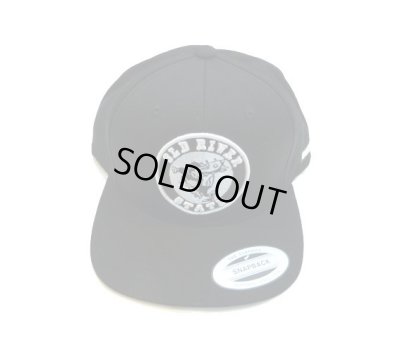 画像2: SOWLD ＜ソウルド＞ / SOWLD x OLD RIVER STATE BB CAP＜LOGO＞（スナップバックキャップ） / ブラック x ホワイト (2)