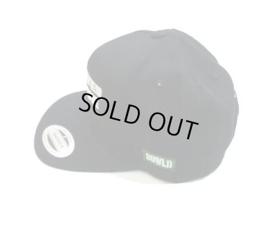 画像3: SOWLD ＜ソウルド＞ / SOWLD x OLD RIVER STATE BB CAP＜TARGET＞（スナップバックキャップ） / ブラックxレッド (3)