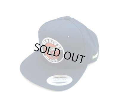 画像1: SOWLD ＜ソウルド＞ / SOWLD x OLD RIVER STATE BB CAP＜LOGO＞（スナップバックキャップ） / ネイビーxレッド (1)