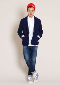 画像3: ☆50%OFF☆ BEDWIN & THE HEARTBREAKERS ＜ベドウィン＞ / 2B WOOL BLAZER JKT‘MICHAEL’（ブレザージャケット） / ブラック、ネイビー2色展開