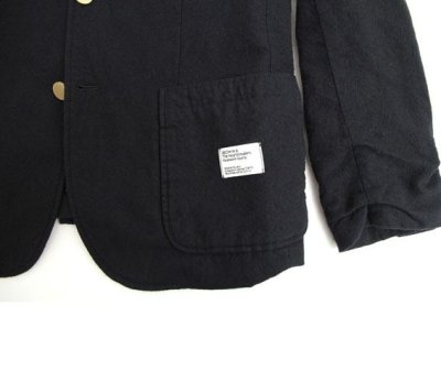 画像4: ☆60%OFF☆ BEDWIN & THE HEARTBREAKERS ＜ベドウィン＞ / 2B WOOL BLAZER JKT‘MICHAEL’（ブレザージャケット） / ブラック、ネイビー2色展開 (4)