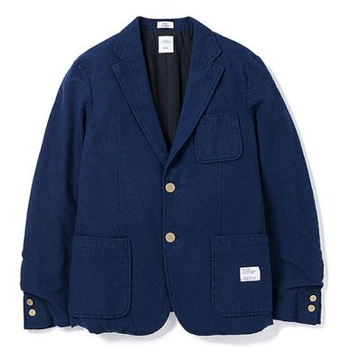 画像2: ☆60%OFF☆ BEDWIN & THE HEARTBREAKERS ＜ベドウィン＞ / 2B WOOL BLAZER JKT‘MICHAEL’（ブレザージャケット） / ブラック、ネイビー2色展開 (2)