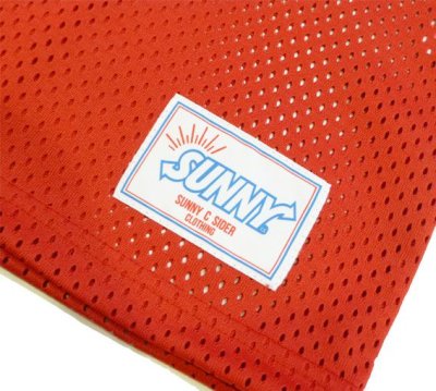 画像5: ☆70%OFF☆ SUNNY C SIDER ＜サニーシーサイダー＞ / 15SCS-SS-ANARCHY-WHEEL FOOTBALL（ANARCHYダブルネームフットボールシャツ） / レッド (5)