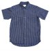画像1: ANDFAMILY＜アンドファミリー＞/Indigo Check S/S Shirts（チェックシャツ）/ブルー (1)