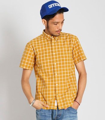 画像3: ☆70%OFF☆ DELUXE <デラックス> / JAKE(チェックシャツ) / マスタード (3)