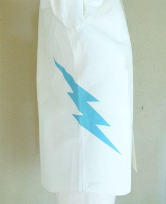 画像2: ☆60%OFF☆ SUNNY C SIDER <サニーシーサイダー> / 15SCS-SS-THUNDERBOLT SHIRTS(ボタンダウンシャツ) / ホワイト (2)