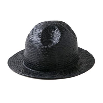 画像1: ☆50%OFF☆DELUXE＜デラックス＞/BOND PAPER HAT（ペーパーハット）/ブラック (1)