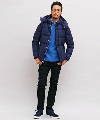 画像5: ☆70%OFF☆DELUXE<デラックス>/BRONCO(ダウンジャケット)/ネイビー (5)