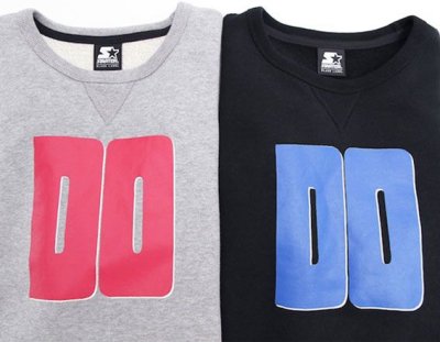 画像3: ☆60%OFF☆ BEDWIN & THE HEARTBREAKERS <ベドウィン> / STARTER x BEDWIN C-NECK SWEAT‘LOU’(STARTERダブルネームスウェット) / ブラック、グレー2色展開 (3)