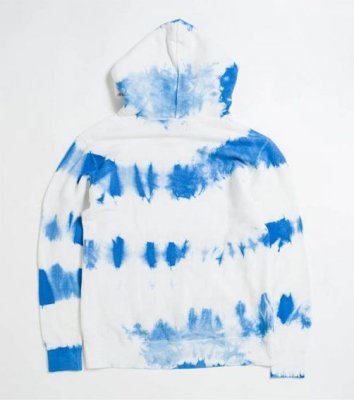 画像2: ☆50%OFF☆ SON OF THE CHEESE5<サノバチーズ> / TIE DIE PARKA(タイダイパーカー) / ブルー (2)