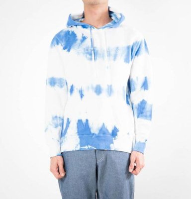 画像4: ☆50%OFF☆ SON OF THE CHEESE5<サノバチーズ> / TIE DIE PARKA(タイダイパーカー) / ブルー (4)