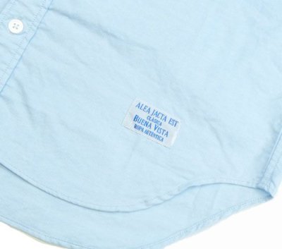 画像6: ☆50%OFF☆ BUENA VISTA ＜ブエナビスタ＞ / VAMOS B.D OX S/S shirt（オックスフォードシャツ） / ライトブルー (6)