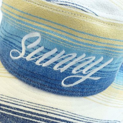 画像2: ☆70%OFF☆ SUNNY C SIDER <サニーシーサイダー> / 16SCS-SS-C.RUG HAT(バケットハット) / ブルー (2)