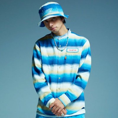 画像5: ☆70%OFF☆ SUNNY C SIDER <サニーシーサイダー> / 16SCS-SS-C.RUG HAT(バケットハット) / ブルー (5)