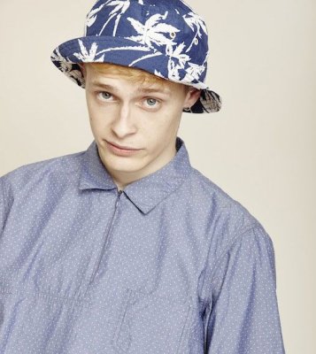 画像3: ☆50%OFF☆ BEDWIN & THE HEARTBREAKERS <ベドウィン> / OG ALOHA BOONIE HAT‘BOBBY’(ブーニーハット) / ネイビー (3)