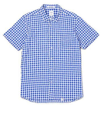 画像1: ☆60%OFF☆ BEDWIN & THE HEARTBREAKERS ＜ベドウィン＞ / S/S SHIRRING GINGHAM SHIRT‘MAREK’（シャーリングギンガムチェックシャツ） / レッド、ブルー 2色展開 (1)