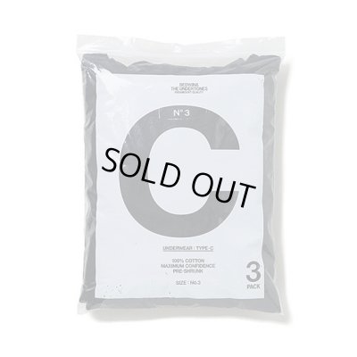 画像3: BEDWIN & THE UNDERTONES<ベドウィン>/ S/S C-NECK T 3PACK(3枚組クルーネックTシャツ)/ブラック (3)