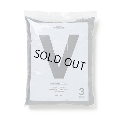 画像3: BEDWIN & THE UNDERTONES<ベドウィン>/ S/S V-NECK T 3PACK(3枚組VネックTシャツ)/ブラック (3)