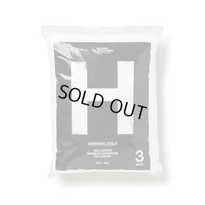 画像3: BEDWIN & THE UNDERTONES<ベドウィン>/3-PACK H-NECK TEE‘MR. WHITE’(3枚組ヘンリーネックTシャツ)/ホワイト (3)