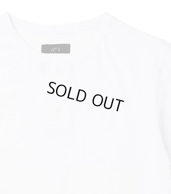 画像2: BEDWIN & THE UNDERTONES<ベドウィン>/3-PACK H-NECK TEE‘MR. WHITE’(3枚組ヘンリーネックTシャツ)/ホワイト (2)