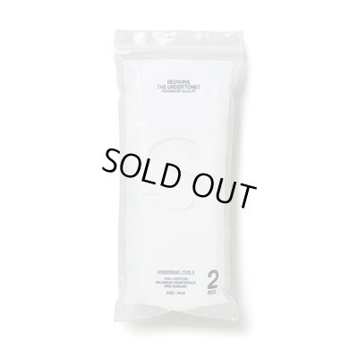 画像2: BEDWIN & THE UNDERTONES<ベドウィン>/SOCKS 2PACK(2足組アンクルソックス)/ホワイト (2)