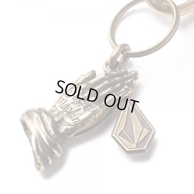 画像3: SOFTMACHINE＜ソフトマシーン＞/SM x VOLCOM KEY CHAIN（VOLCOMダブルネームキーホルダー）/ブラス (3)