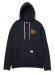 画像2: ☆50%OFF☆ BEDWIN & THE HEARTBREAKERS ＜ベドウィン＞ / L/S F-SLEEVE HOODED SWEAT‘DAVID’（スウェットパーカー） / ブラック、ネイビー2色展開 (2)