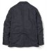 画像2: ☆50%OFF☆ BEDWIN & THE HEARTBREAKERS ＜ベドウィン＞ / 4B MORNING TAYLOR JKT MILLING‘MICHAEL’（ウールジャケット） / チャコール (2)