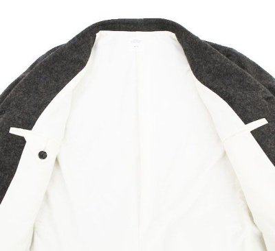 画像6: ☆60%OFF☆ BEDWIN & THE HEARTBREAKERS <ベドウィン> / 4B MORNING TAYLOR JKT MILLING‘MICHAEL’(ウールジャケット) / チャコール (6)