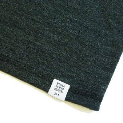 画像5: ☆60%OFF☆ BEDWIN & THE HEARTBREAKERS ＜ベドウィン＞ / L/S FOOTBALL T‘JACKSON’（フットボールシャツ） / ブルー、ブラック2色展開 (5)