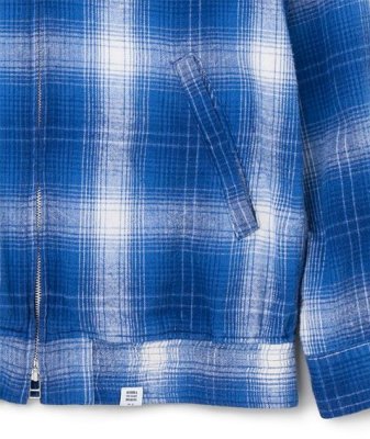 画像3: ☆70%OFF☆ BEDWIN & THE HEARTBREAKERS ＜ベドウィン＞ / L/S HOODED BLOUSON FD‘JOSE’（ジップアップブルゾンパーカー） / ブルー (3)