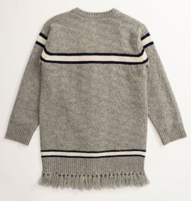 画像2: ☆50%OFF☆ SON OF THE CHEESE <サノバチーズ> / RUG CARDIGAN(ロングカーディガン) / グレー (2)