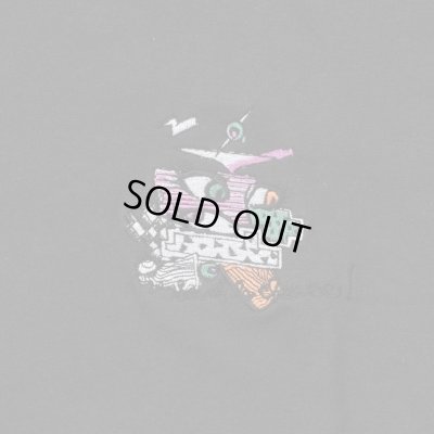 画像3: SON OF THE CHEESE＜サノバチーズ＞/EMBROIDERY TEE（Tシャツ）/ブラック (3)