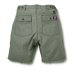 画像2: ☆60%OFF☆ DELUXE ＜デラックス＞ / DELUXE x GUNG HO SHORTS（GUNG HOダブルネームショートパンツ） / オリーブ (2)