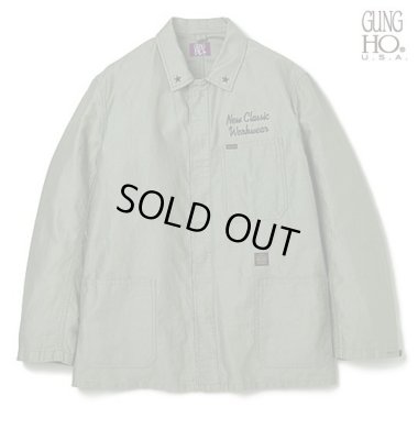 画像1: DELUXE ＜デラックス＞ / DELUXE x GUNG HO COVERALL（GUNG HOダブルネームカバーオール） / オリーブ (1)