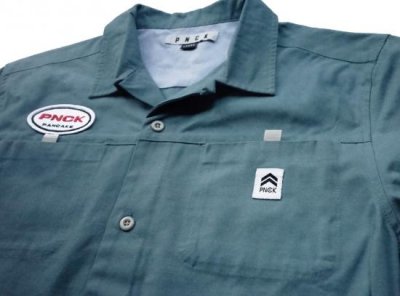 画像3: PANCAKE<パンケーキ>/WORK SHIRT(ワークシャツ)/チャコール、サックス、ネイビー3色展開 (3)