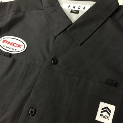 画像2: PANCAKE<パンケーキ>/WORK SHIRT(ワークシャツ)/チャコール、サックス、ネイビー3色展開 (2)